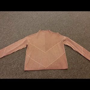 Mock Sweater Striped